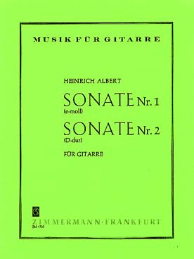 Illustration albert 2 sonates