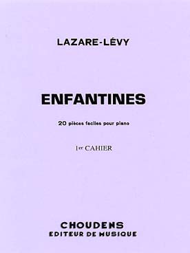 Illustration de Enfantines, 20 pièces faciles op. 30 - Vol. 1