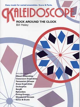 Illustration de KALEIDOSCOPE : musique facile d'ensemble variable pour tous instruments - N° 23 : Rock around the clock