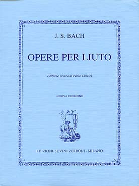 Illustration de Œuvre complète pour luth, avec fac- similé (tr. sur 2 portées Paolo Cherici)