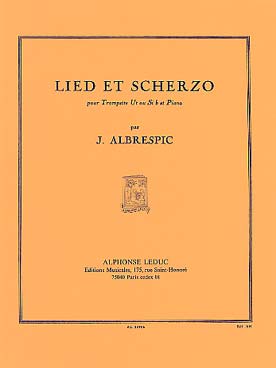 Illustration albrespic lied et scherzo