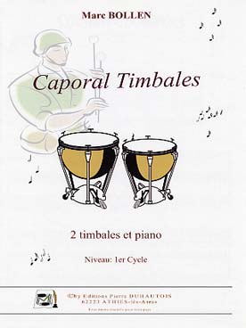 Illustration de Caporal timbales pour 2 timbales et piano