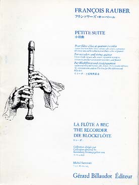 Illustration de Petite suite 4 flûtes à bec et quatuor à cordes (C + P)