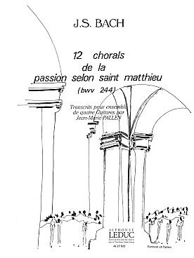 Illustration de 12 Chorals de la passion selon  Saint Matthieu BWV 244