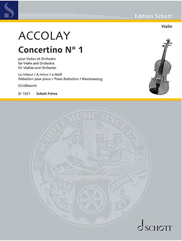 Illustration accolay concerto n° 1 en la min