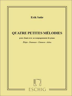 Illustration de 4 Mélodies (Lamartine, Cocteau...)