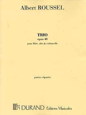 Illustration de Trio op. 40 flûte, alto et violoncelle