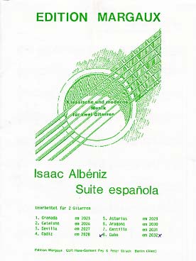 Illustration de Suite española op. 47 N° 8 : Cuba
