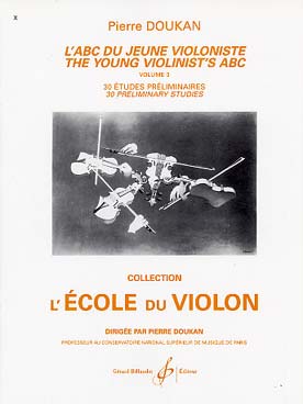Illustration doukan abc jeune violoniste vol. 3