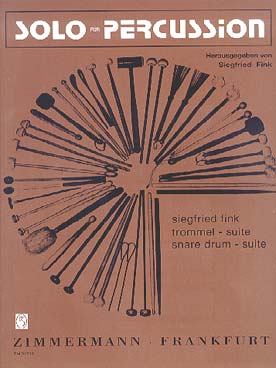 Illustration fink trommel suite - snare drum suite