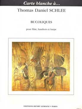 Illustration schlee bucoliques (flute-hautbois-harpe)