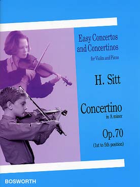 Illustration sitt concertino op. 70 en la min