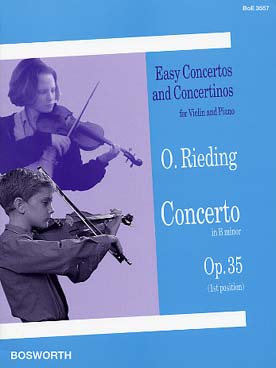 Illustration rieding op. 35 : concerto en si min