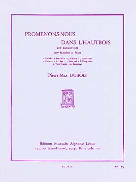 Illustration de Promenons-nous dans l'hautbois