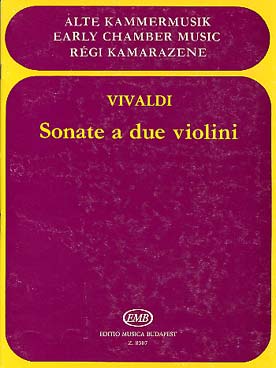 Illustration vivaldi sonate pour 2 violons
