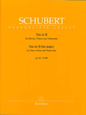 Illustration de Trio op. 99 D 898 en si b M