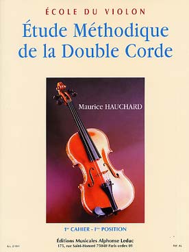 Illustration hauchard etude de la double corde vol. 1