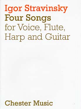Illustration de 4 Songs (soprano, flûte, guitare et harpe)