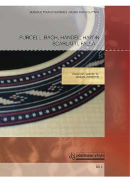 Illustration de MUSIQUE POUR 2 GUITARES : Œuvres de Haydn, Boyce, Pachelbel, Bach, Purcell, de Falla... (tr. Chandonnet)