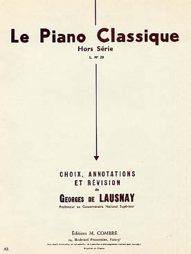 Illustration de Le PIANO CLASSIQUE hors-série par G. de Lausnay - N° 20