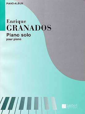 Illustration de Piano solo : 12 Danses espagnoles, Goyescas, Valses poétiques, Allegro de concierto, Escenas romanticas