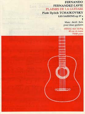 Illustration de Les Saisons op 37a (tr. Fernandez-Lavie) - Vol. 1