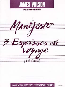 Illustration de Manifesto - 3 Esquisses de voyage