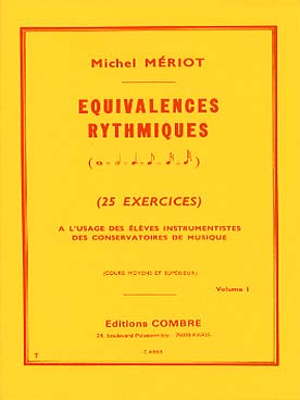 Illustration de Equivalences rythmiques (Moyen et Sup.) - Vol. 1