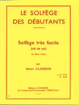 Illustration classens solfege debutants  cle de sol 1