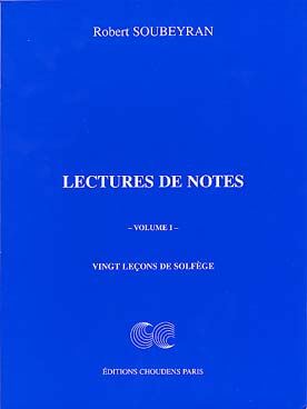 Illustration de Lectures de notes (20 leçons de solfège) - Vol. 1