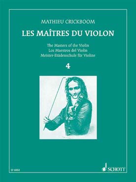 Illustration de Les Maîtres du violon : cahiers d'études - Vol. 4