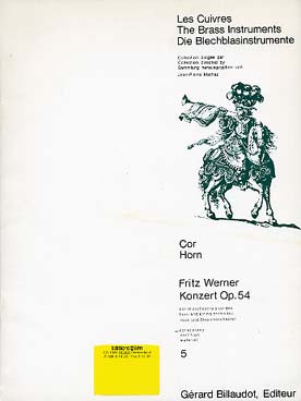 Illustration de Concerto op. 54 pour cor et piano