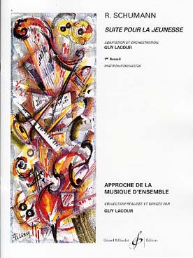 Illustration de APPROCHE DE LA MUSIQUE D'ENSEMBLE - Vol. 1 : Schumann suite pour la jeunesse, d'après 6 pièces pour piano