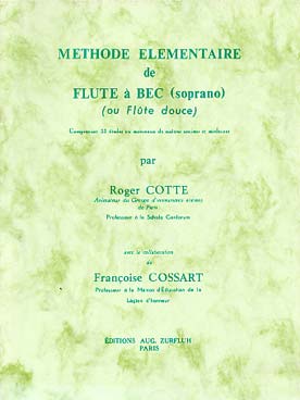 Illustration de Méthode élémentaire de flûte à bec