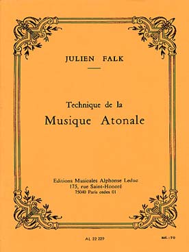 Illustration falk technique de la musique atonale