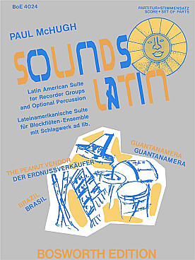 Illustration de Sounds latin 4 fl bec & perc