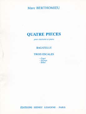 Illustration de 4 Pièces : bagatelle et trois escales