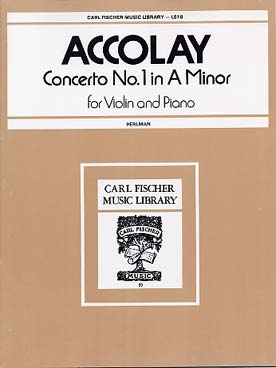 Illustration de Concerto N° 1 en la m