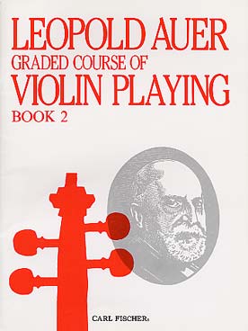 Illustration auer graded course violin playing vol. 2