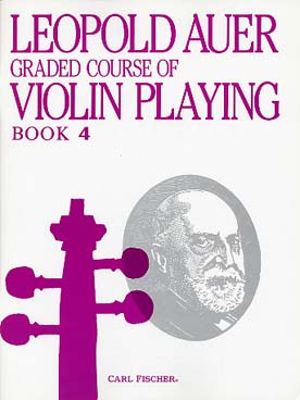 Illustration de Graded course of violin playing - Vol. 4