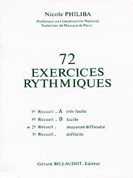 Illustration de 72 Exercices rythmiques Vol. 2