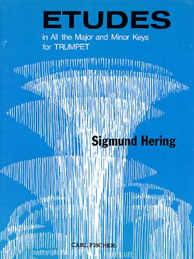 Illustration hering etudes in major and minor keys