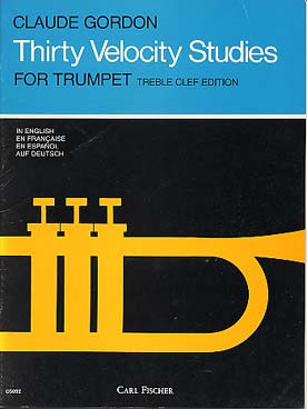 Illustration de 30 Velocity studies (texte anglais, français, espagnol, allemand)