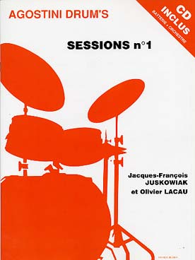 Illustration de Agostini Drum's : - Sessions N° 1 avec CD play-along