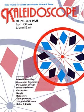 Illustration de KALEIDOSCOPE : musique facile d'ensemble variable pour tous instruments - N° 1 : BART Oom pah-pah