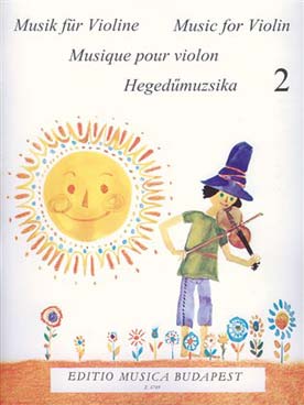 Illustration musique premiers pas violon vol. 2