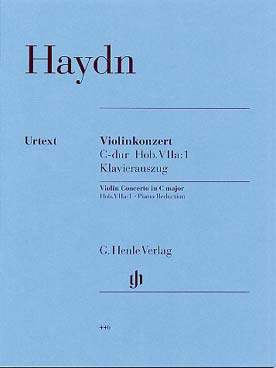 Illustration de Concerto Hob VIIa:1 en do M - éd. Henle