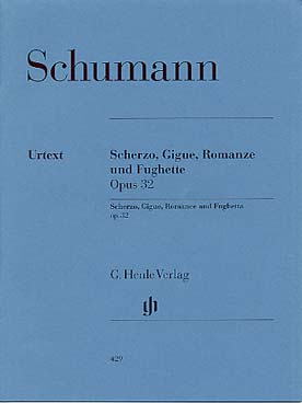 Illustration de Scherzo, gigue, romance et fuguette op. 32