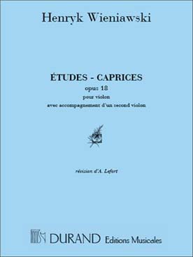 Illustration de Études-caprices (8) op. 18