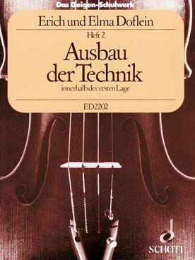 Illustration doflein ecole du violon allemand vol. 2